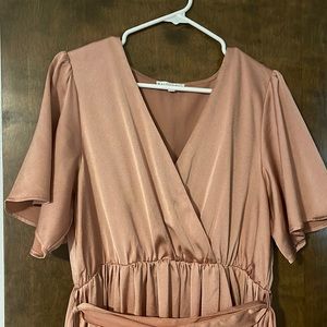 COPY - Rose Gold Baltic Barn bridesmaid dress